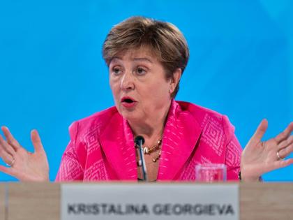 Managing Director of the International Monetary Fund, Kristalina Georgieva.