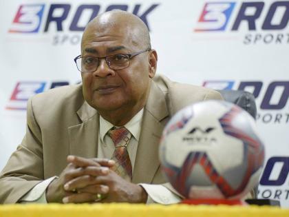 Jamaica Football Federation President Michael Ricketts.