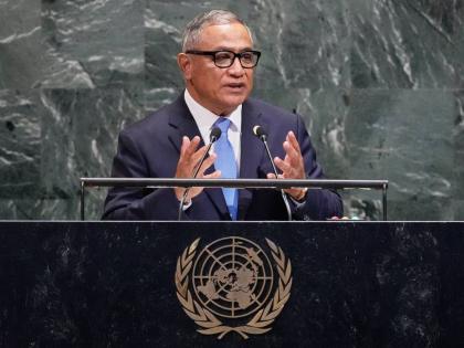 Prime Minister of Belize, John Briceno.