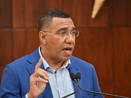 Prime Minister Dr Andrew Holness. - File photo.