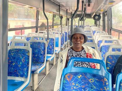 Margaret Parkes, 62, was the sole person seated inside a Jamaica Urban Transit Company bus that had been parked in the Port Royal fishing community in Kingston for nearly two hours on October 26, 2025. 