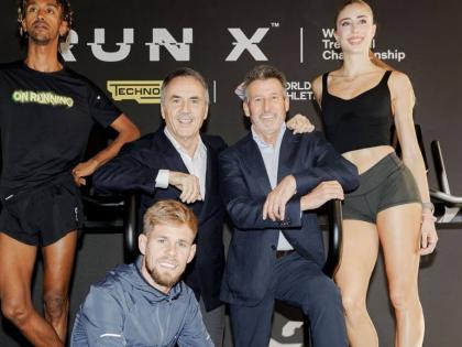 From left: Yeman Crippa, Jimmy Gressier, Nerio Alessandri, Sebastian Coe, and Gaia Sabbatini.