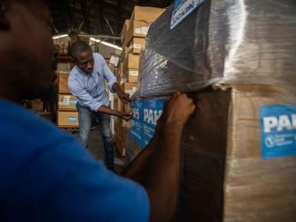 PAHO prepares major relief shipment for Jamaica after Hurricane Melissa.