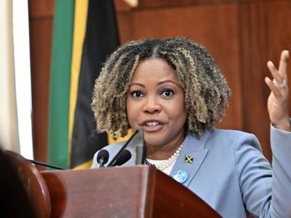 Dr Dana Morris Dixon, Minister for Education, Skills, Youth and Information.