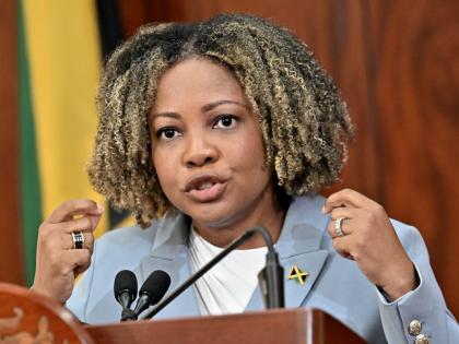Information Minister, Senator Dr Dana Morris Dixon. - File photo.