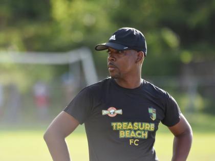 Kemar Ricketts, head coach of Treasure Beach FC.