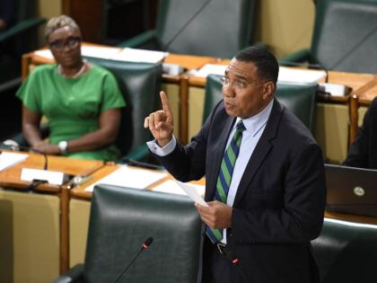 Prime Minister Dr Andrew Holness. - File photo.