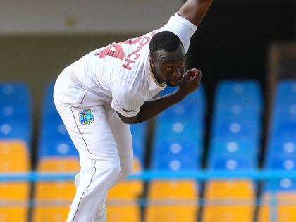 Kemar Roach in action