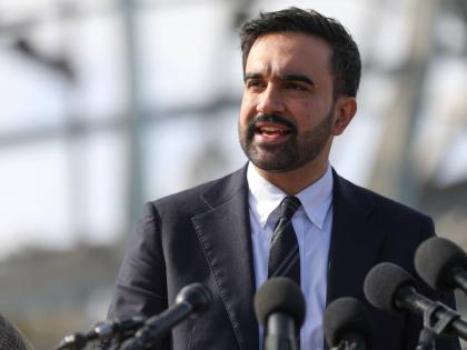 New York City mayor-elect Zohran Mamdani speaks during a news conference in the Queens borough of New York, Wednesday, November 5, 2025. (AP Photo/Heather Khalifa)