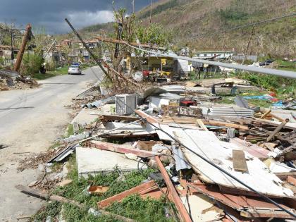 Board houses flattened by Hurricane Melissa in Retirement district, Westmoreland.Board houses flattened by Hurricane Melissa in Retirement district, Westmoreland.