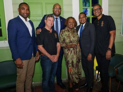 Treasure Beach Food, Rum & Reggae Festival will still receive support from the CHASE Fund, alongside endorsement from Government leaders representing various sectors. Pictured here at the launch event held prior to Hurricane Melissa (from left) Omar Frith,