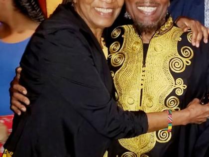 Jimmy Cliff and Barbara Blake-Hannah.