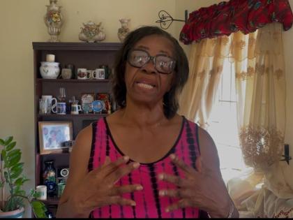 Meris Palmer, the administrator at the Frazerville Methodist Church in Duanvale, Trelawny.