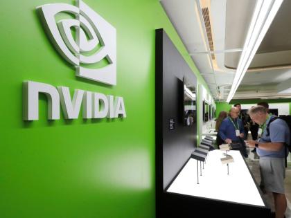 
People take a look to Nvidia’’s new products during the Computex 2025 exhibition in Taipei, Taiwan, on Wednesday, May 21, 2025.