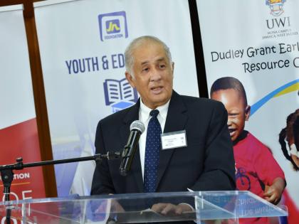 Chairman of the JN Foundation, Parris Lyew-Ayee. 