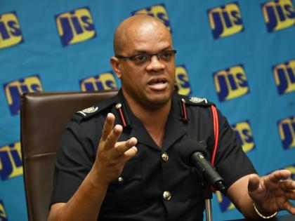Public Education Officer at the Jamaica Fire Brigade, Superintendent Emeleo Ebanks speaking at a recent JIS ‘Think Tank’ 