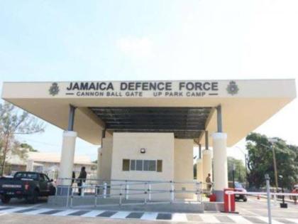 The headquarters of the  Jamaica Defence Force at Up Park Camp in St Andrew. 