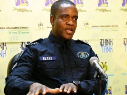 Commissioner of Police Dr Kevin Blake. 