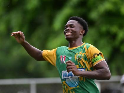 Manning Cup golden boot winner, Kimarly Scott.