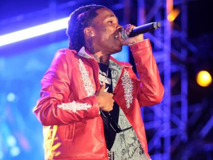 Delano ‘DJ3D’ Thomas named Armanii’s ‘Hard’ as the top song for 2025. Armanii seen here on stage t at Reggae Sumfest 2024 in Catherine Hall, Montego Bay, St James.
