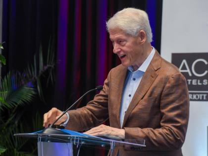 Former United States President Bill Clinton. 