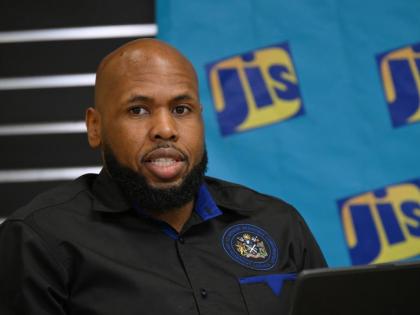 Senior Building Officer with the Kingston and St Andrew Municipal Corporation (KSAMC), Duane Allison, speaking at a recent Jamaica Information Service (JIS) Think Tank.