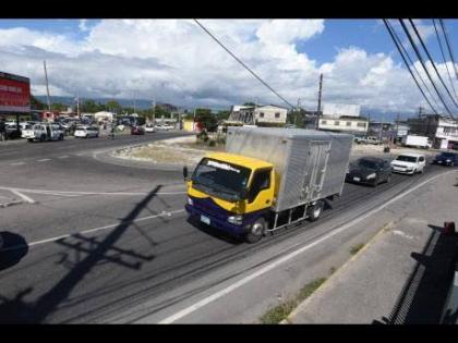 A section of the Naggo Head roadway in Portmore, St Catherine, which is congested during peak hours.