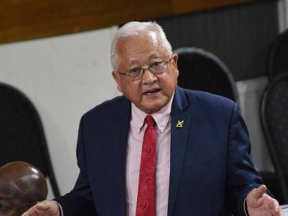 Delroy Chuck, minister of justice. 