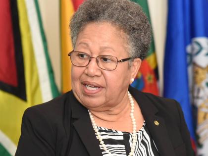Dr Carla Barnett, secretary general of CARICOM.