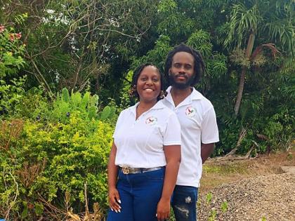 Rajah Amore and Kimberely Webber, operators of Amore Ital Living.