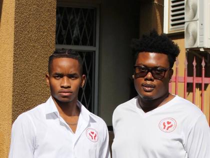 Agape Hope Foundation President Stephen Simpson, and Vice President Paulton McCarthy-Walker.