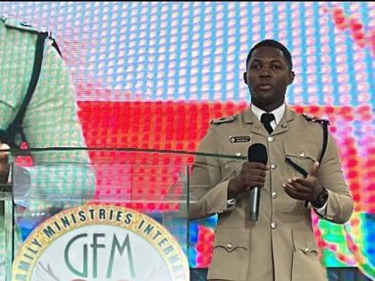 Superintendent of Police Randy Sweeney delivers the divisional overview.