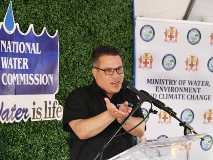 Minister of Water, Environment and Climate Change, Matthew Samuda.