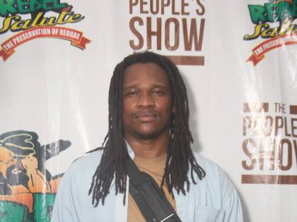 Kumar ‘Fyah’ Bent backstage at the 31st staging of Rebel Salute held Saturday January 18, 2025, at Plantation Cove, Priory, St Ann.