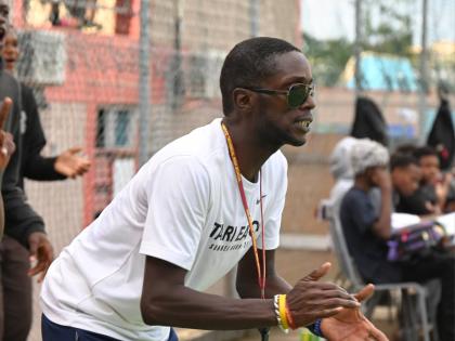 Andrew Brown, basketball coach at Holmwood Technical High.