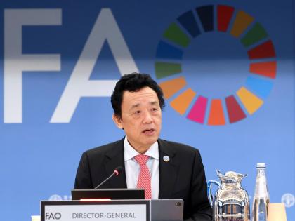 Qu Dongyu, director-general of the Food and Agriculture Organization of the United Nations.