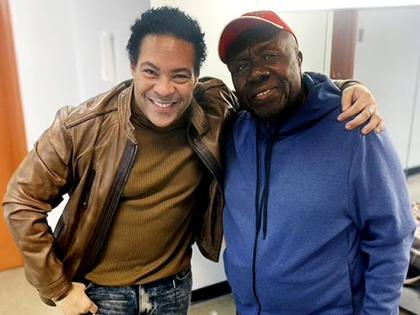 Oliver Samuels (right) and David Heron.