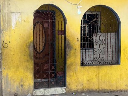 The house where a deadly gun attack occurred in Denham Town, Kingston on February 21. 