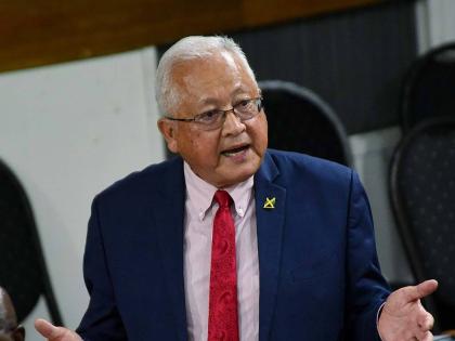 Delroy Chuck, minister of justice and constitutional affairs. 