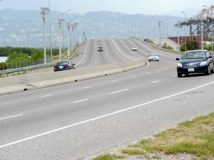 This file photos shows the Portmore leg of Highway 2000.