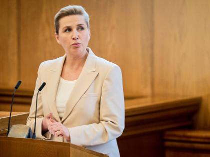 Danish Prime Minister Mette Frederiksen. 