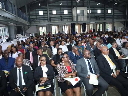 The new justices of the peace formally sworn in for the parish of St Andrew on Sunday.