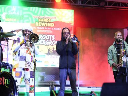 Roots Underground performing at JaRia’s Reggae Wednesdays on February 25.