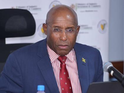  Minister of Industry, Investment and Commerce, Senator Aubyn Hill. - File photo.