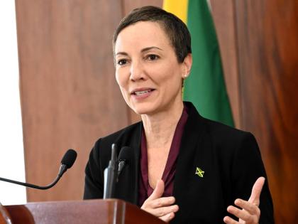 Senator Kamina Johnson Smith, minister of foreign affairs and foreign trade.