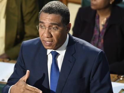 Prime Minister Dr Andrew Holness 