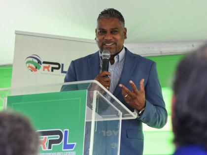 Andrew Williams, CEO at Regency Petroleum Limited, giving his remarks at the Regency Petroleum Limited’s grand opening of Kingston service station held on January 27, 2025 at the new servie station on Spanish Town Road.