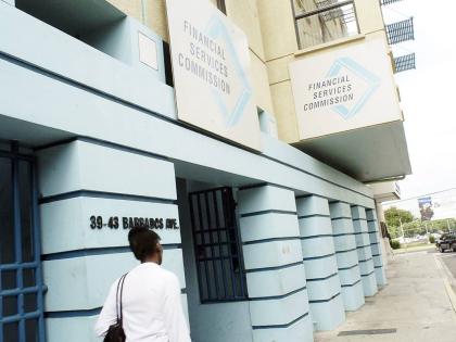 The Financial Services Commission building in New Kingston.