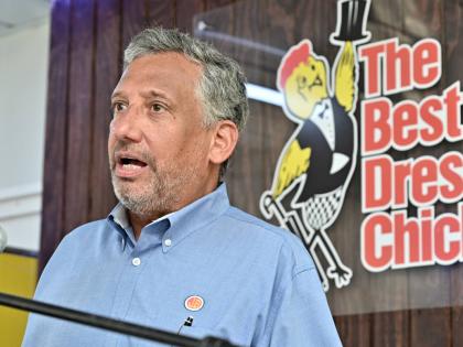 Christopher Levy, group president and CEO of Jamaica Broilers Group.