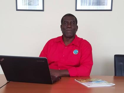 Head of the Applied Meteorology Division at the Meteorological Service of Jamaica (Met Service), Mr. Ronald Moody. 

